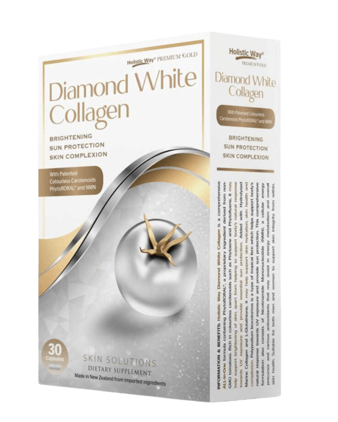Daily Vanity Beauty Awards 2024 Best Skincare Holistic Way Premium Gold Diamond White Collagen Voted By Beauty Experts