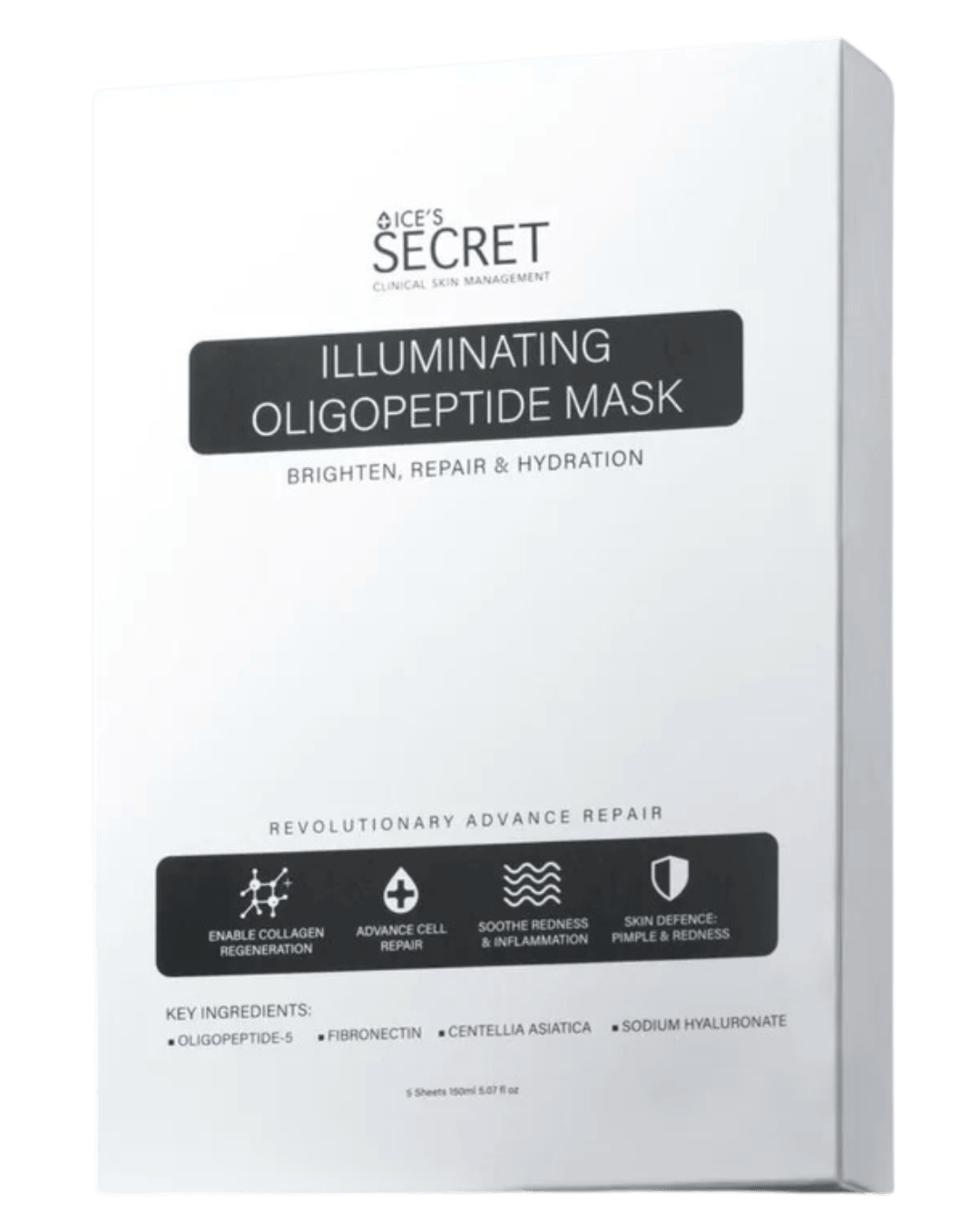 Daily Vanity Beauty Awards 2024 Best Skincare Ice&#8217;s Secret Illuminating Oligopeptide Mask Voted By Beauty Experts