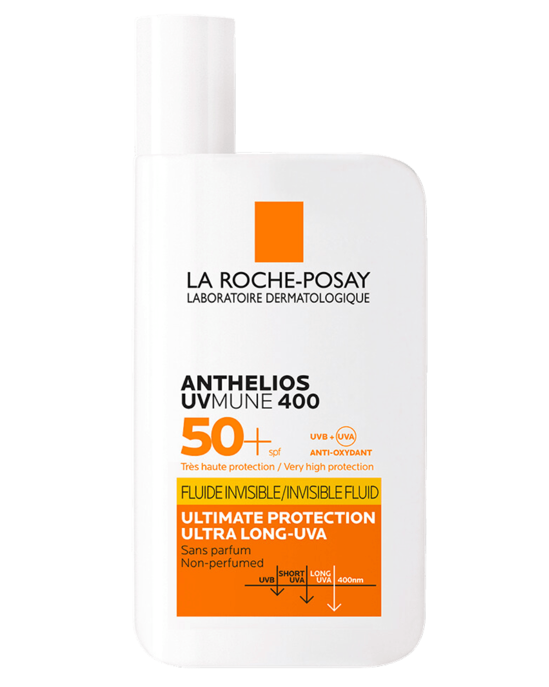 Daily Vanity Beauty Awards 2024 Best Skincare La Roche-Posay Anthelios UVMune 400 Invisible Fluid SPF50+ Voted By Beauty Experts