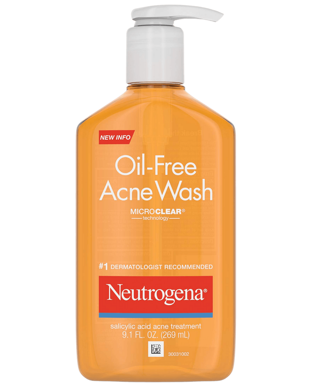 Daily Vanity Beauty Awards 2024 Best  Neutrogena Oil-Free Acne Wash Voted By Beauty Experts