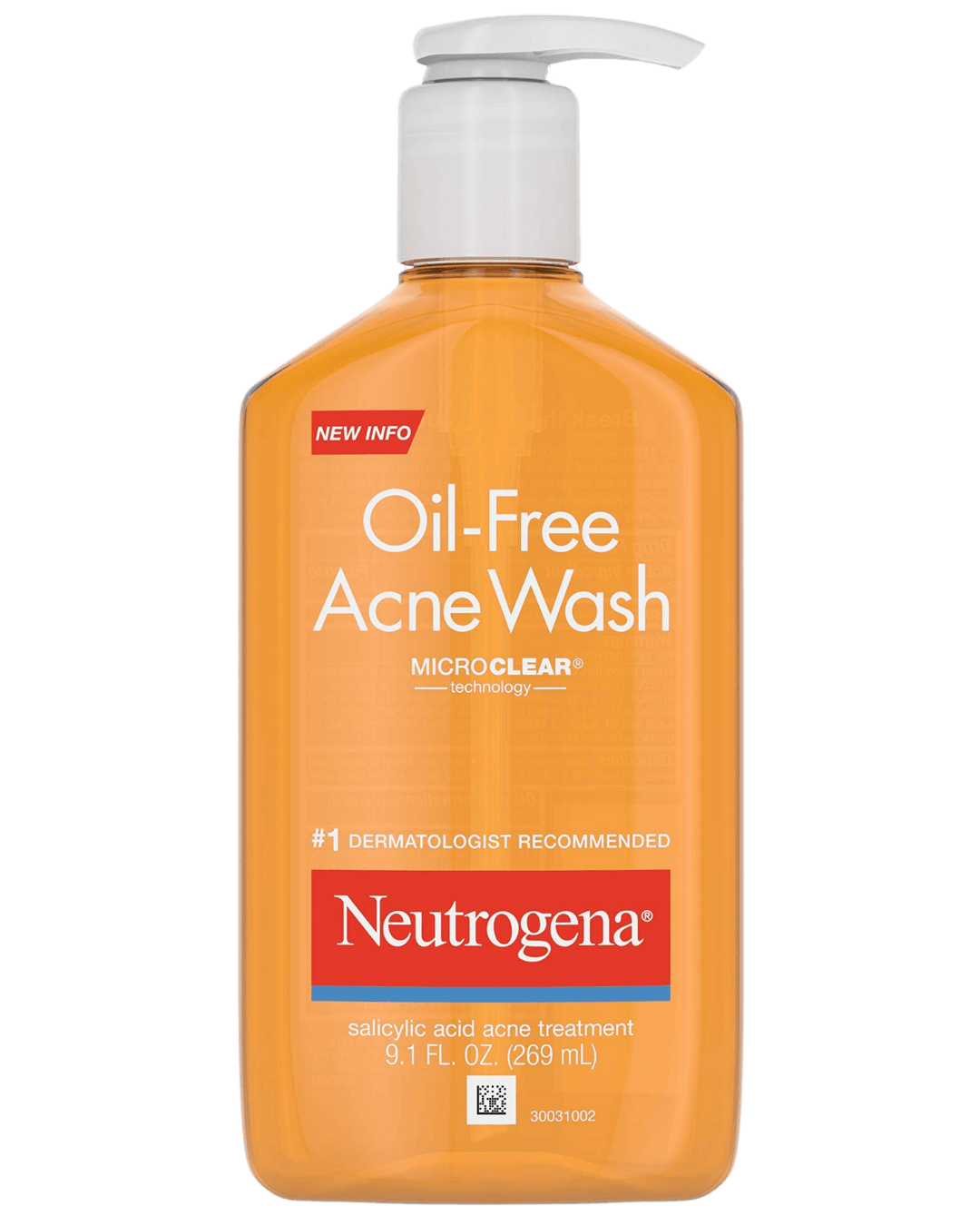 Daily Vanity Beauty Awards 2024 Best Skincare Neutrogena Oil-Free Acne Wash Voted By Beauty Experts