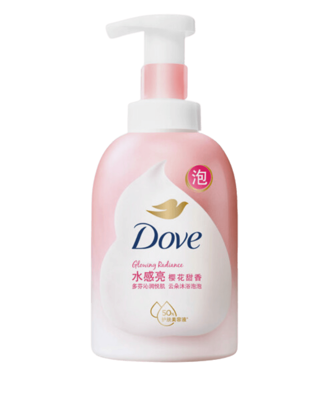 Daily Vanity Beauty Awards 2024 Best Body care Dove Self-Foaming Body Wash Sakura Voted By Beauty Experts