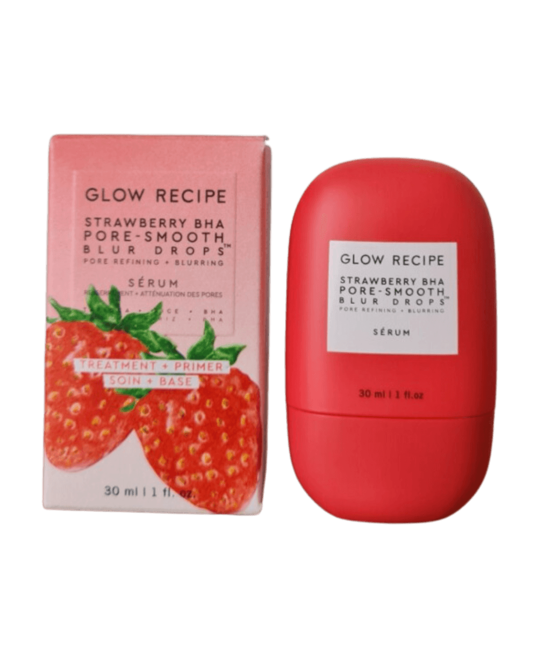 Daily Vanity Beauty Awards 2024 Best Make up Glow Recipe Strawberry BHA Pore-Smooth Blur Drops Voted By Beauty Experts