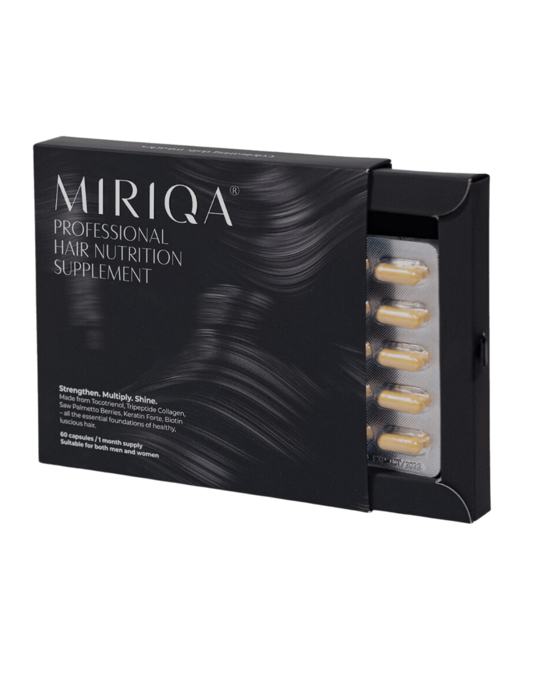 Daily Vanity Beauty Awards 2024 Best  Miriqa Professional Hair Nutrition Supplement Voted By Beauty Experts