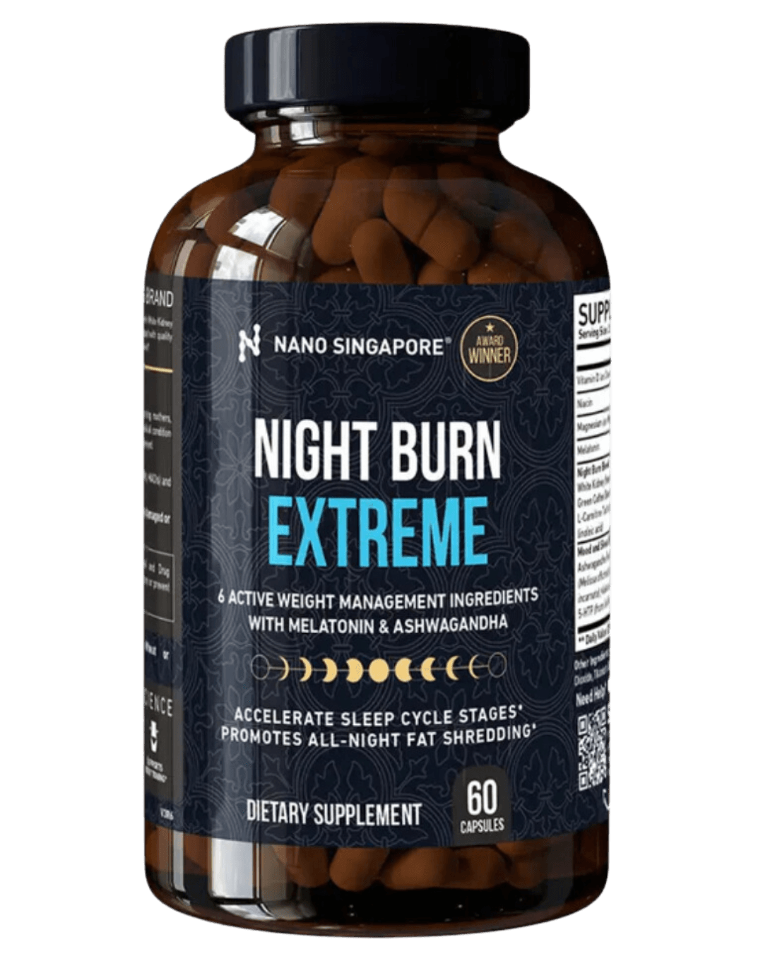 Daily Vanity Beauty Awards 2024 Best Body care Nano Singapore &#8211; Night Burn Extreme Voted By Beauty Experts