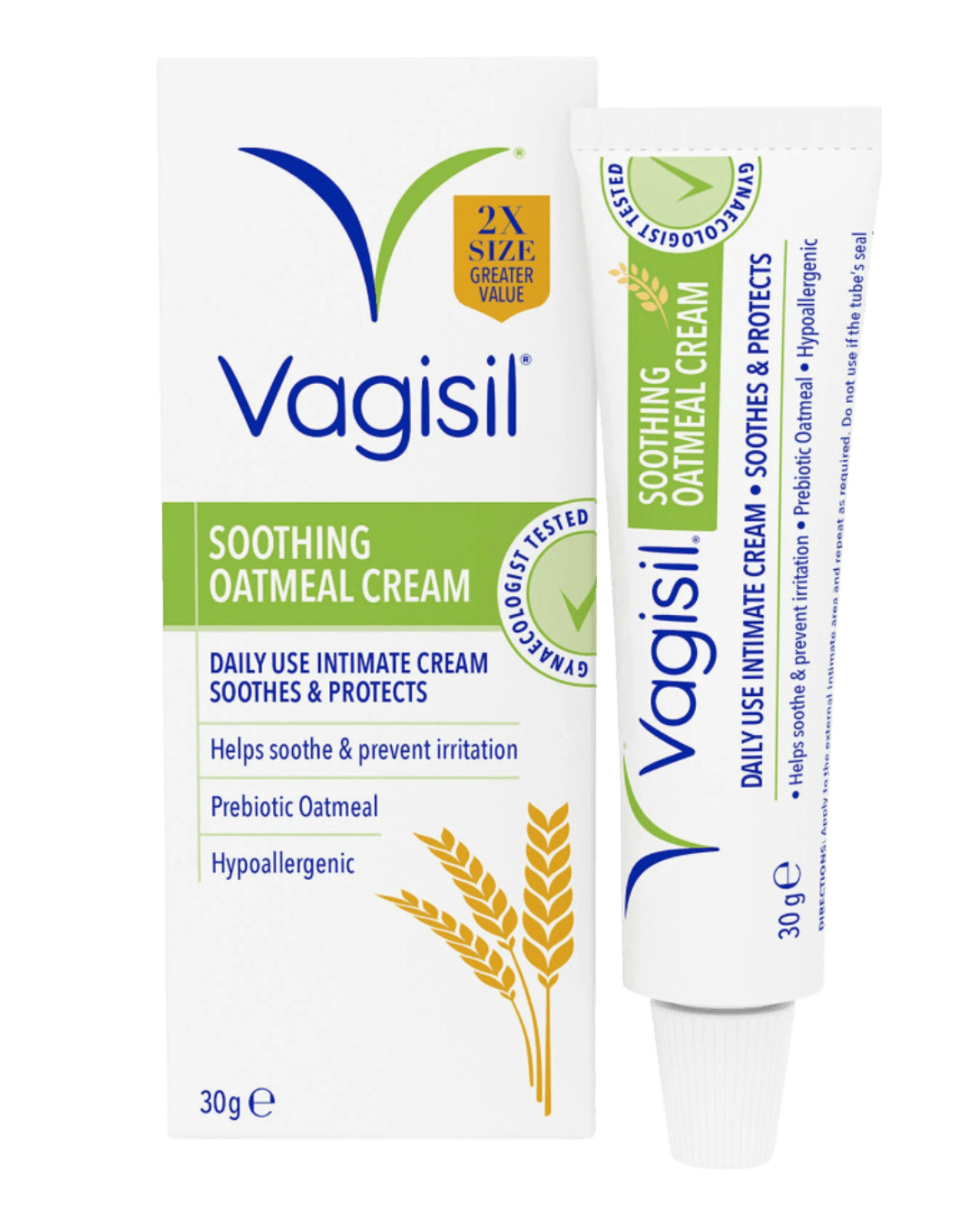 Daily Vanity Beauty Awards 2024 Best Body care Vagisil Soothing Oatmeal Cream Voted By Beauty Experts