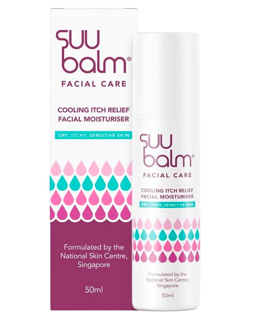 Suu Balm Cooling Itch Relief Facial Moisturiser